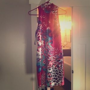 Bebe print dress